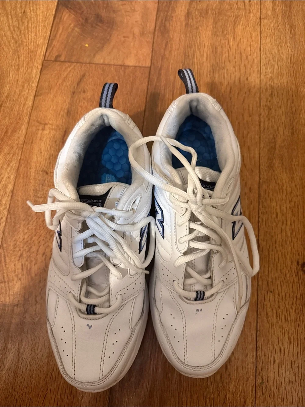 New Balance Women’s White Sneakers Classic Dad Shoe Design 608V2